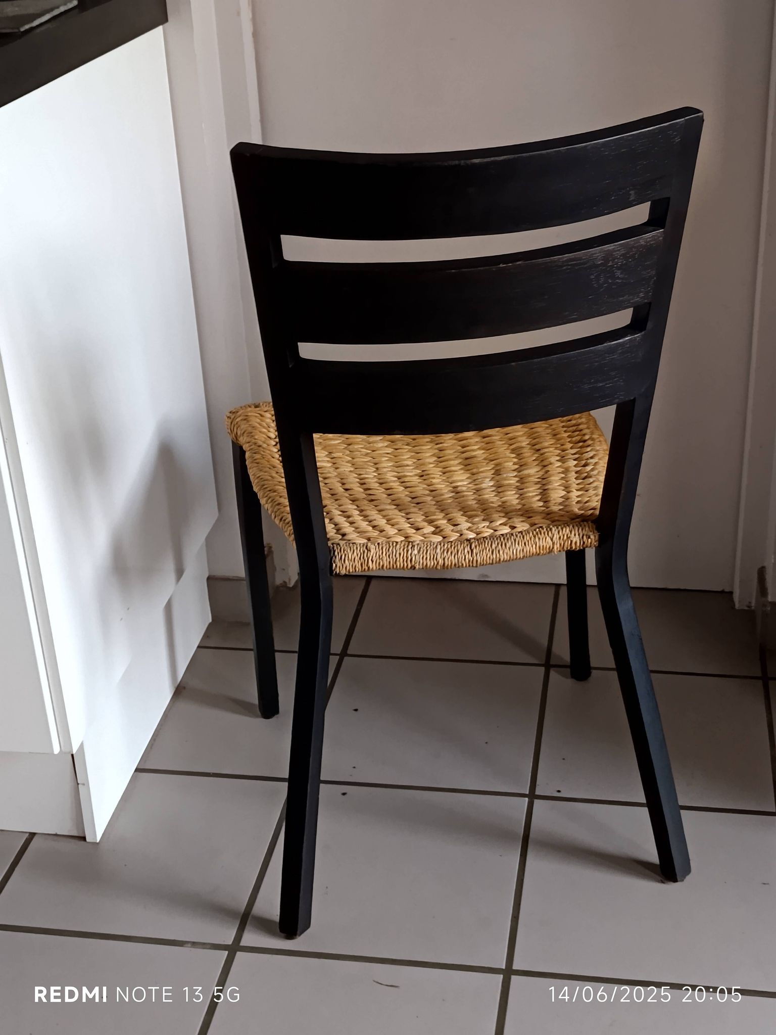 Italian designer rope chair in the Spinetto/Gio Ponti style