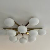 Luminaire stella 12 opalines