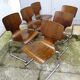 Suite of 6 chairs by Elmar Flàtotto for Pagholz 70s