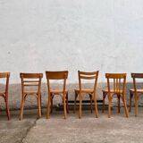 Set of 6 Baumann bistro chairs