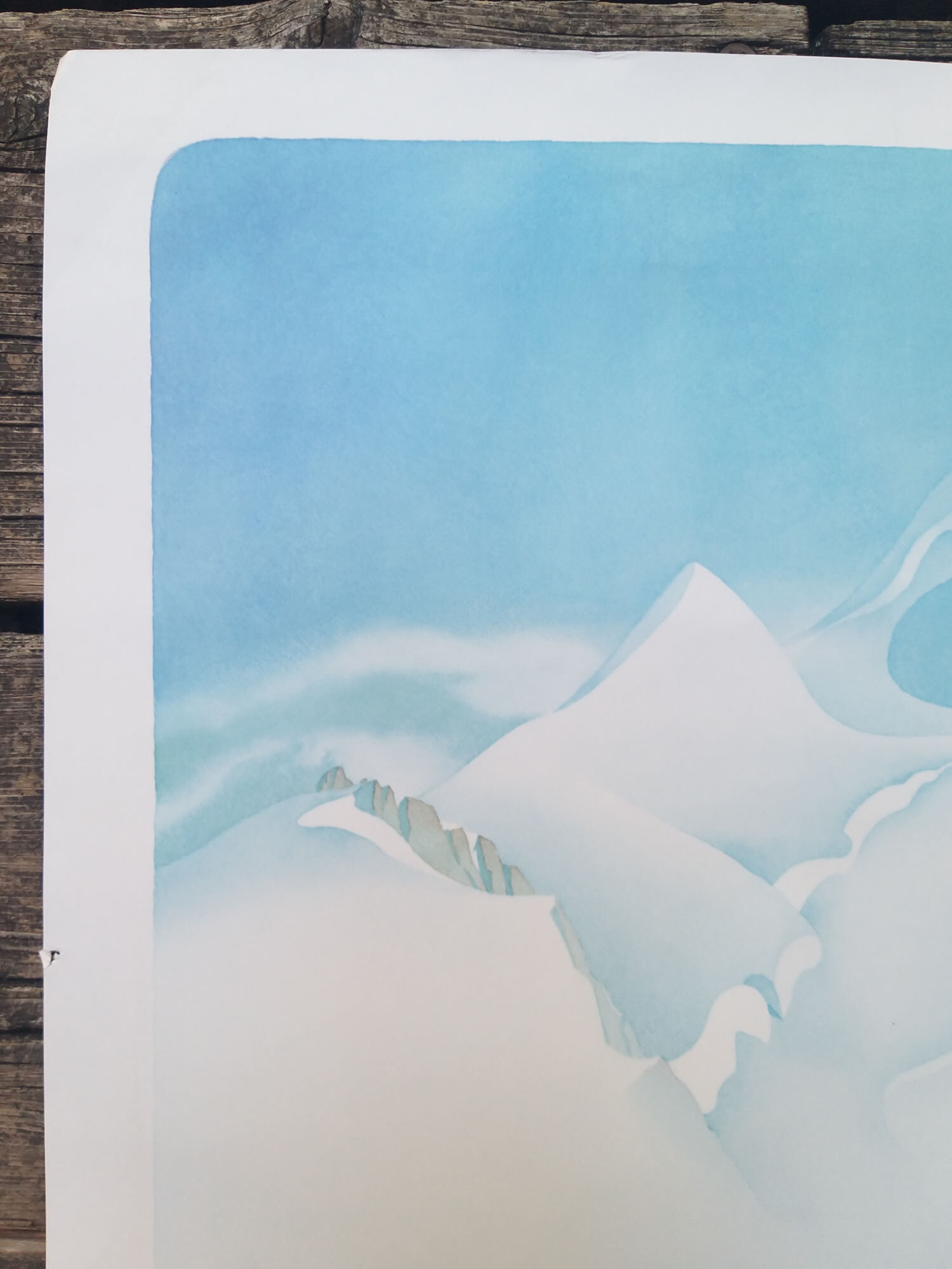 Old/original poster by Samivel - Keep it intact! Cleanliness in the mountains, Alpine Club