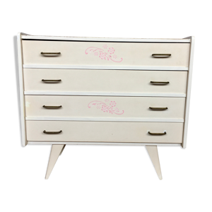 Commode chiffonnier semainier vintage