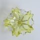 Jaroslav Taraba Art Glass Ashtray Bowl, Lednické Rovné Czechoslovakia