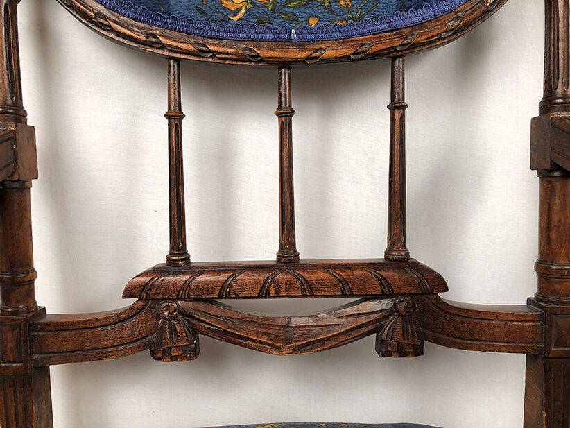 Pair of Louis XVI-style armchairs 1900