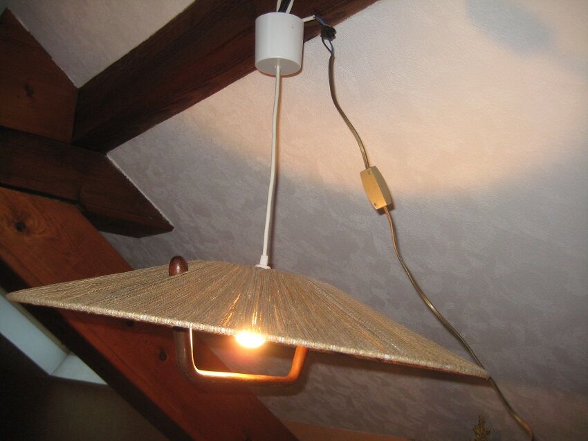 Old hanging lamp