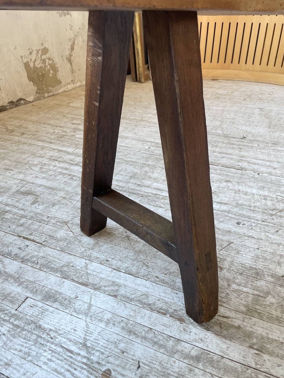 Banc en noyer massif 230 cm