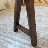 Solid walnut bench 230 cm