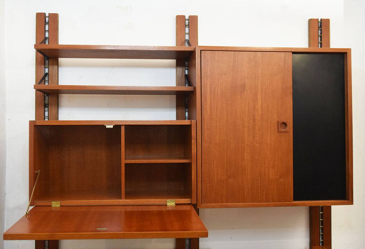 Poul Cadovius modular bookcase, Denmark, 1960s