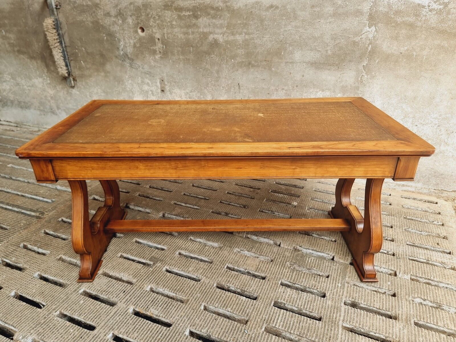 Antique table desk table N.V. Paerels