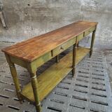 Antique counter side table wall table shop counter
