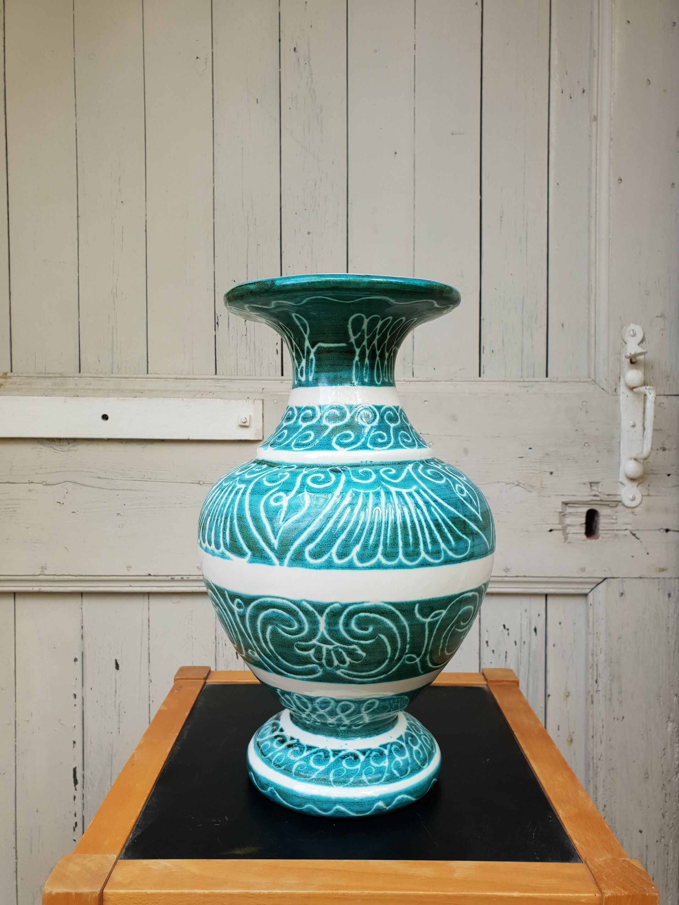 Vase en céramique vallauris 1950