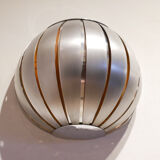 Scandinavian aluminium wall lamps, 1970s