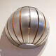 Scandinavian aluminium wall lamps, 1970s