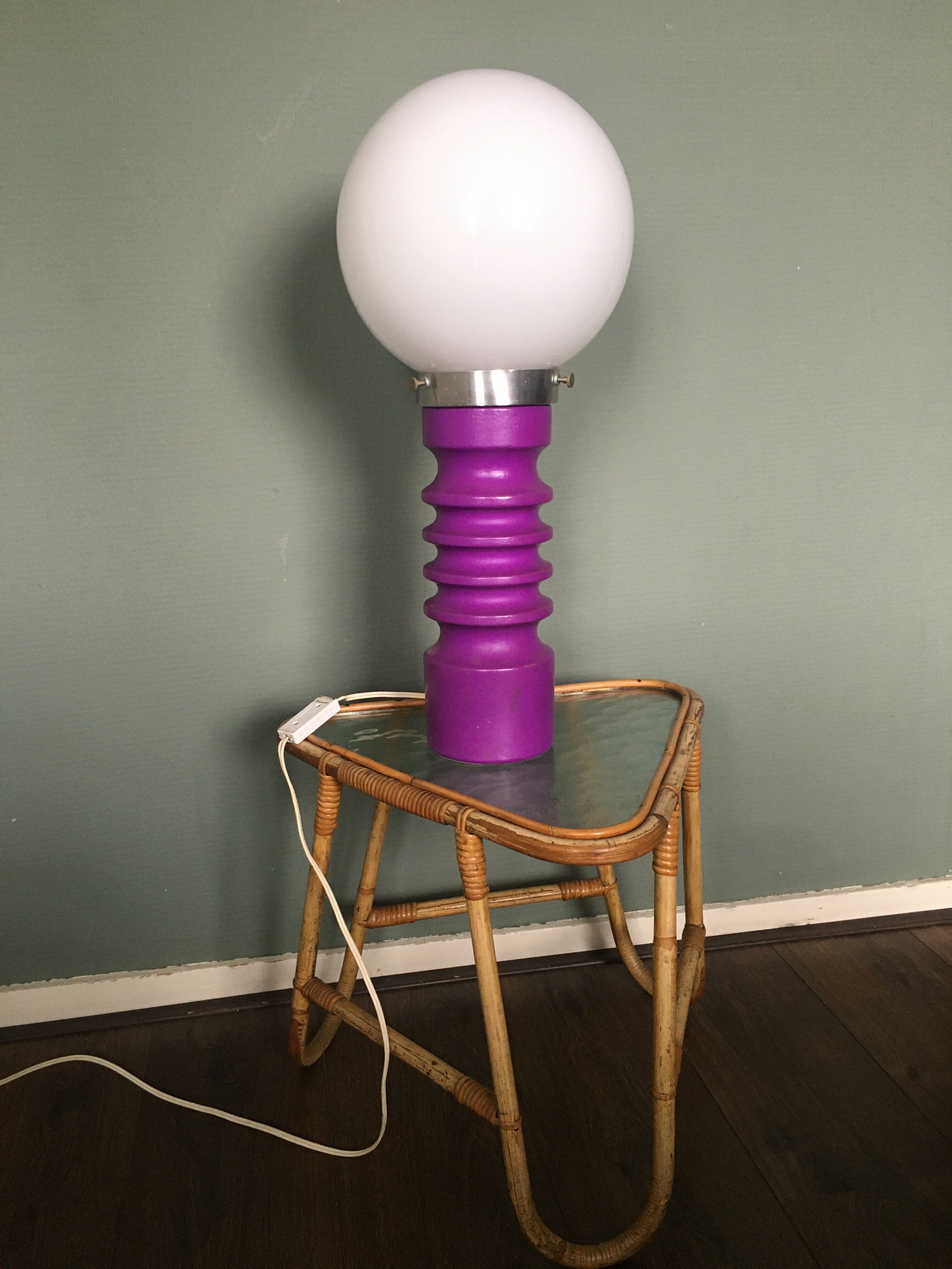 Vintage German Table Lamp, 1970s
