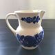 Indigo floral decor pitcher