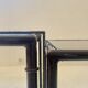 Trundle table 1970 metal bamboo way