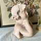 Bust child, pensive girl