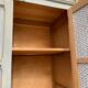 Armoire parisienne ancienne Luterma patine grise bleutée