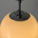 Opal glass ceiling light in Bauhaus style, Art Deco, 1940s, Germany
