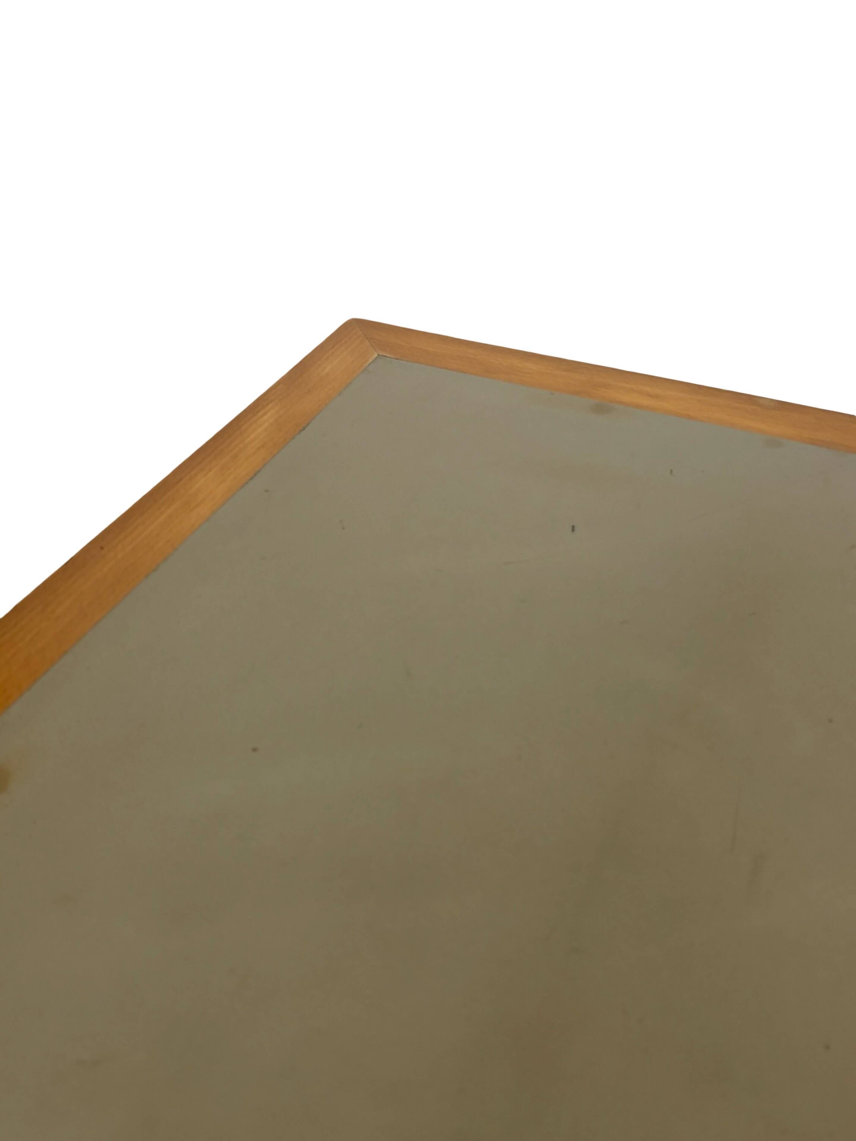 Vintage birch table/desk Magnus Olesen Danish Design