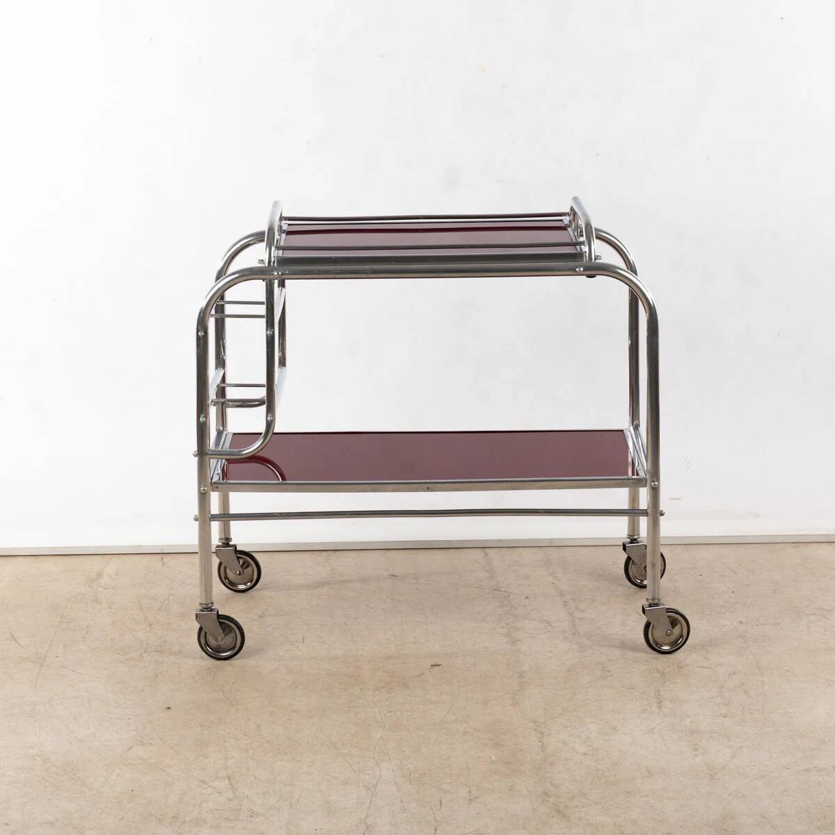 1930s Art Deco Bar Cart by Jacques Adnet