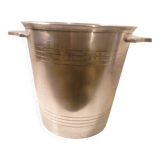 Champagne bucket / Champagne bucket design in silver-plated metal, St Medard.