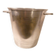 Champagne bucket / Champagne bucket design in silver-plated metal, St Medard.