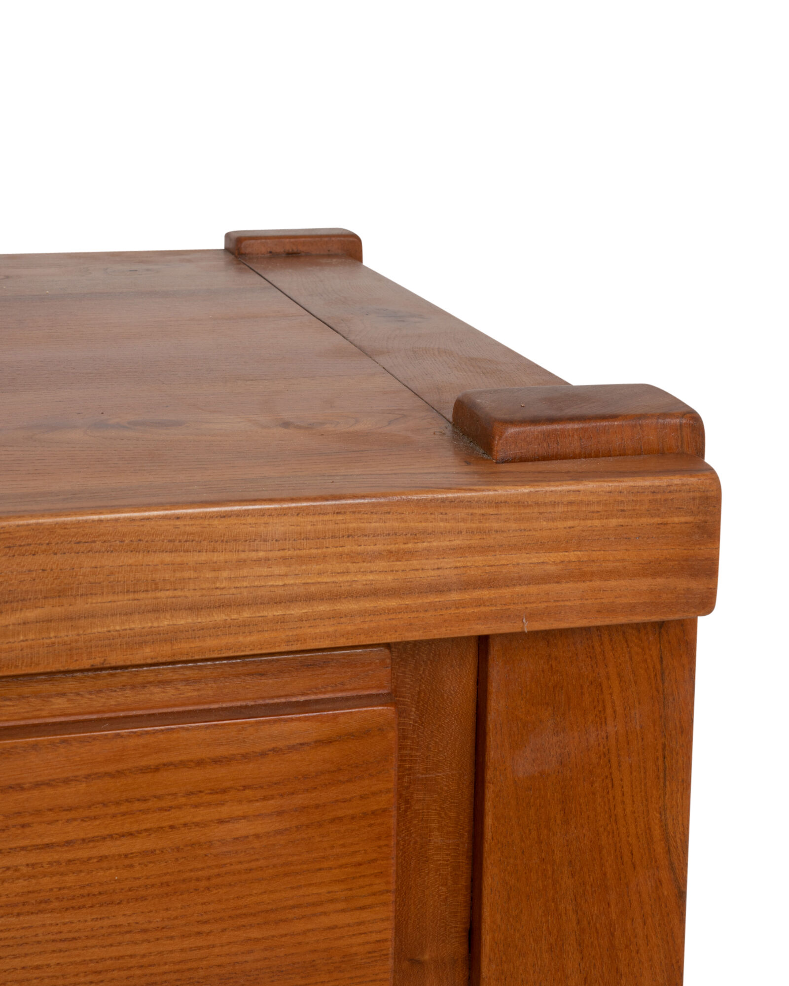 Seltz House solid elm sideboard, 1960s