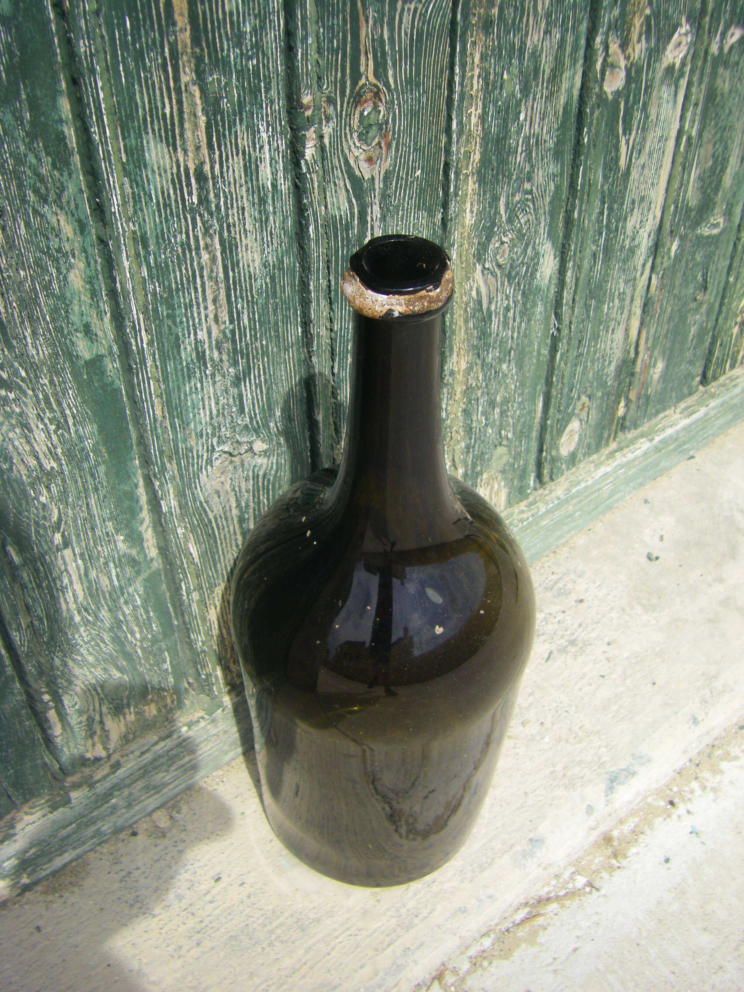 Old wine bottle