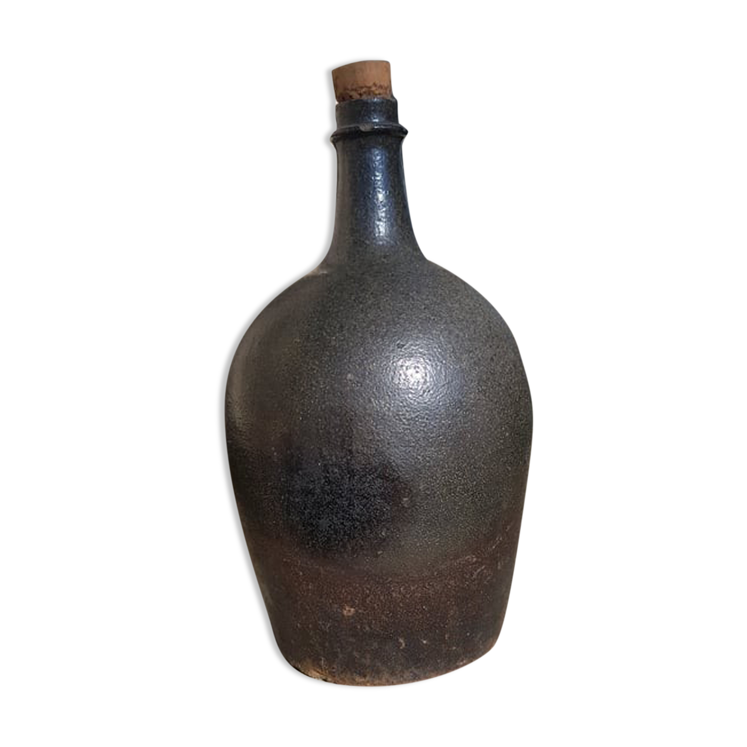 Pyrite sandstone bottle