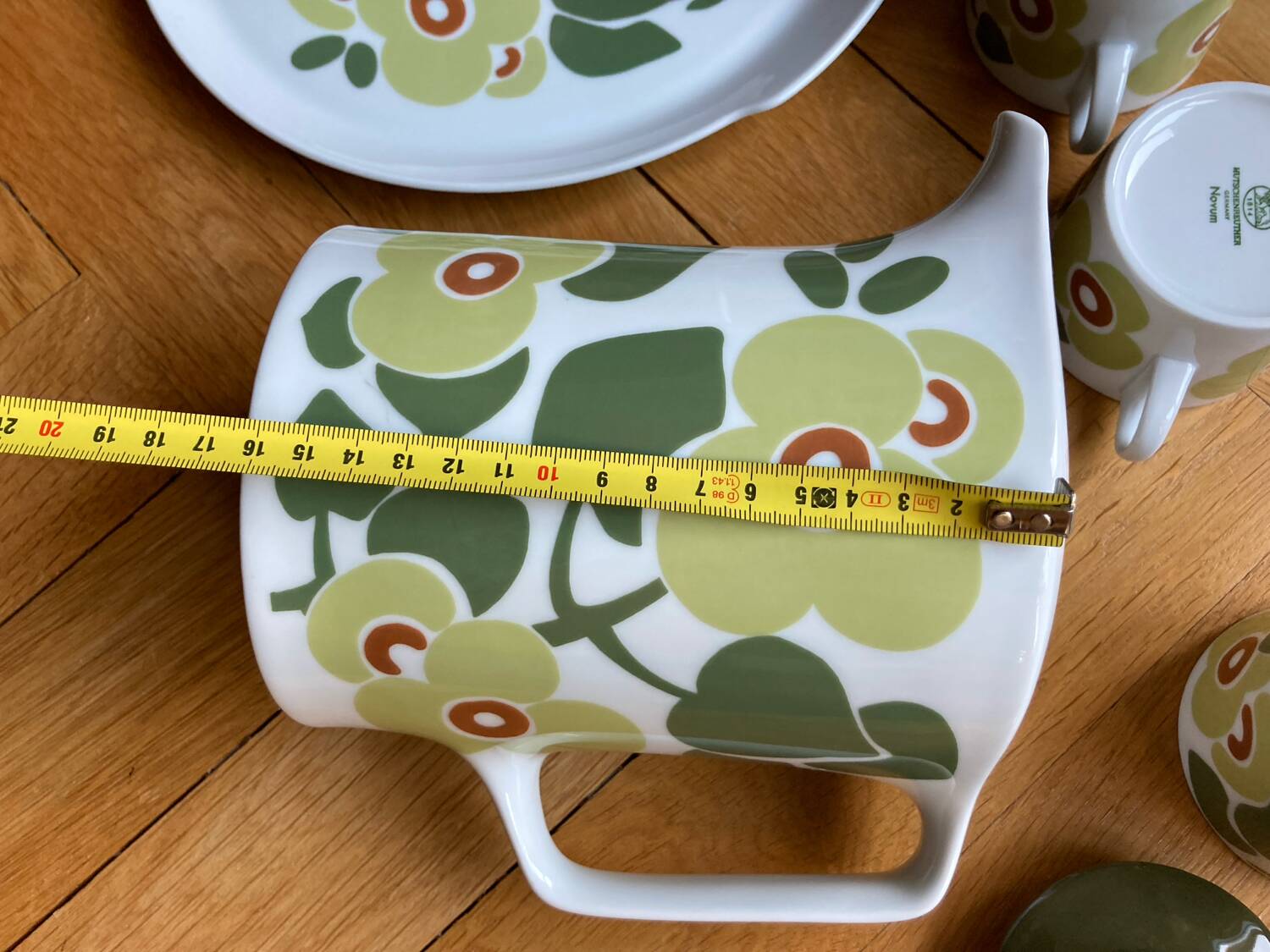 Vintage Hutschenreuther Novum Brasilia coffee set