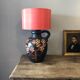 Ceramic lamp, Japanese décor