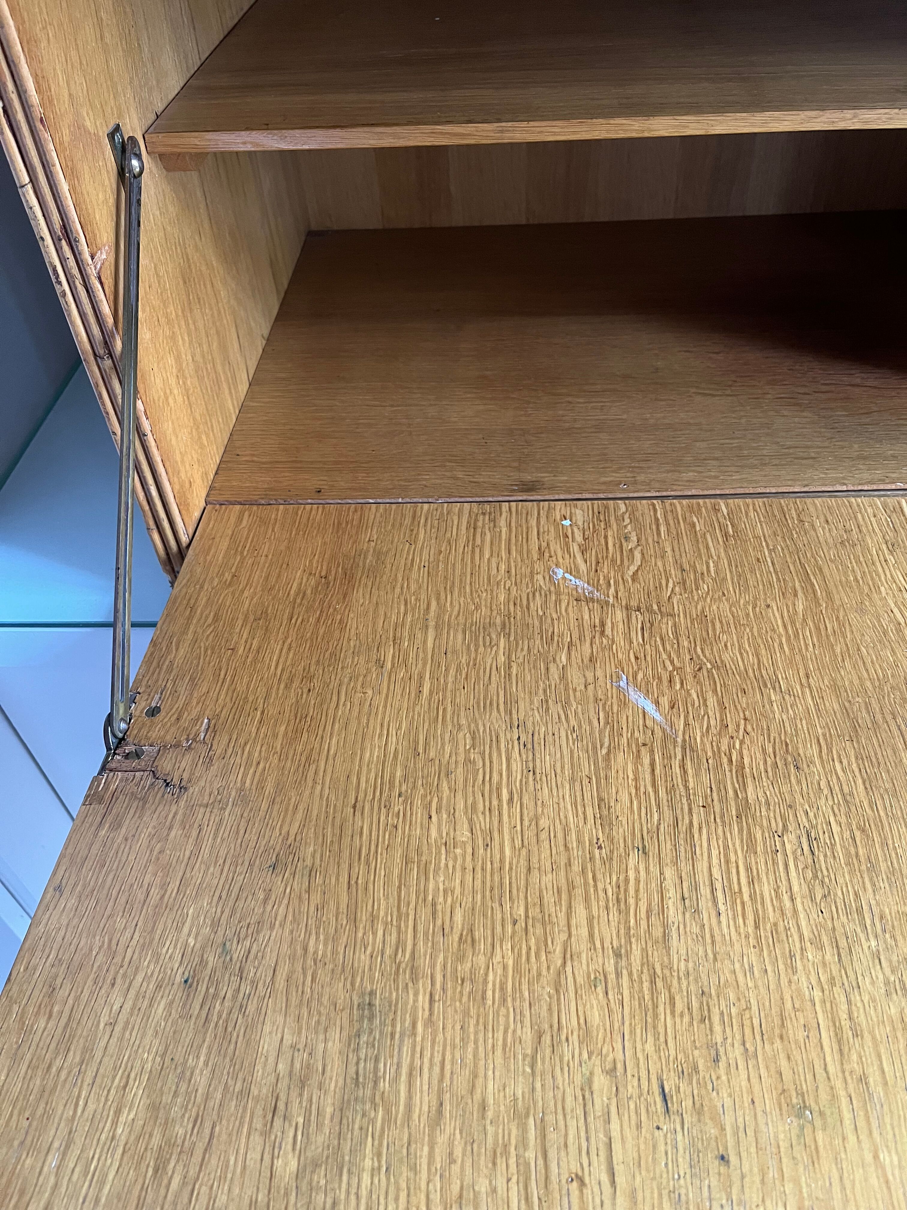 Vintage hanging desk