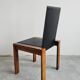 Set of 4 Mid Century dining chairs in rosewood style Afra and Tobia Scarpa.