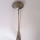 silver-plated metal ladle monogrammed PT orfevrerie L.Auzolle