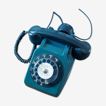 Telephone vintage Socotel bleu