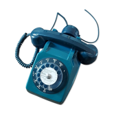 Telephone vintage Socotel bleu