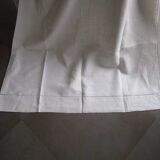 Old sheet 345x240cm - monogrammed - embroidered back