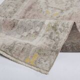 Vintage Tribal Oushak Runner