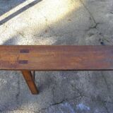 Banc de ferme en chêne 170 cm