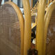 Sculptural Screen in Three Parts in Rattan and Wicker, 1970s