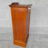Filing cabinet with curtain and art nouveau desk
