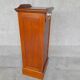Filing cabinet with curtain and art nouveau desk