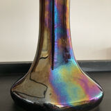 Vintage vase in iridescent ceramic 70s