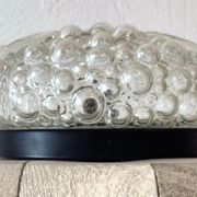 Vintage ceiling light - Helena Tynell - 60s/70s - bubbled glass - Space Age