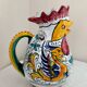 Animal pitcher rooster Sberma dervta decorated and numbered
