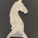Silver metal bottle opener vintage horse shape