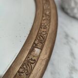 Art Deco oval mirror 46x36 cm