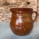 Glazed stoneware jug