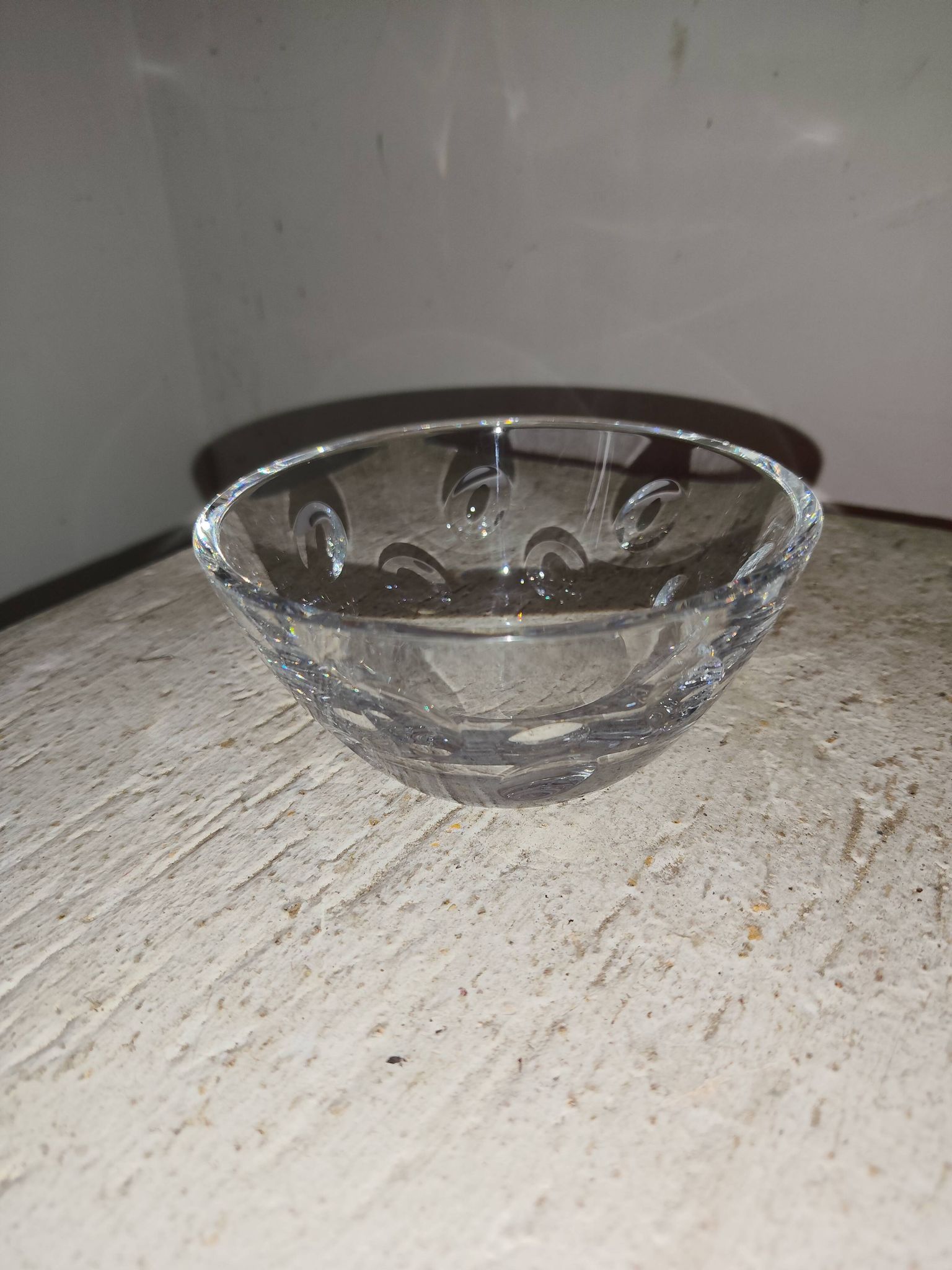 Coupe bol verre Christofle Cluny